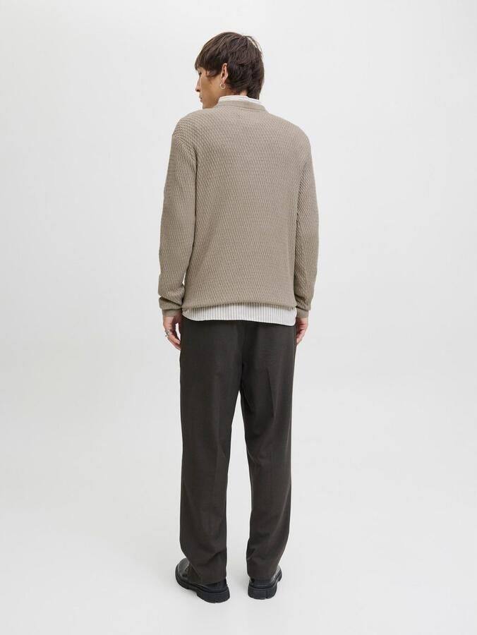 Jack & Jones Premium Gebreide pullover met ronde hals model 'REAGAN' - Foto 4