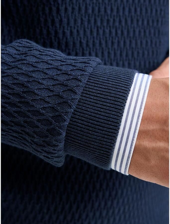 Jack & Jones Premium Gebreide pullover met ronde hals model 'REAGAN' - Foto 2