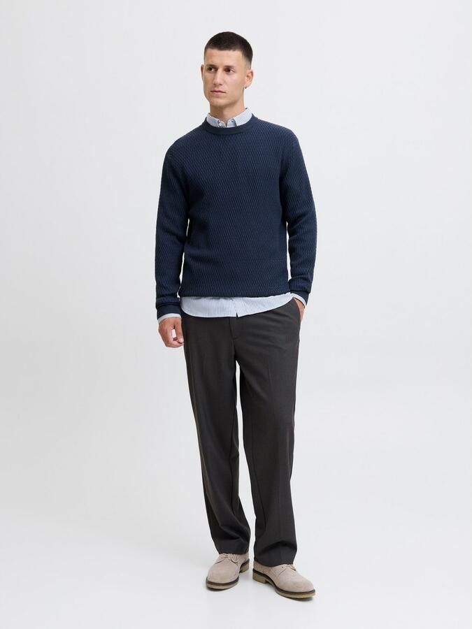 Jack & Jones Premium Gebreide pullover met ronde hals model 'REAGAN' - Foto 6