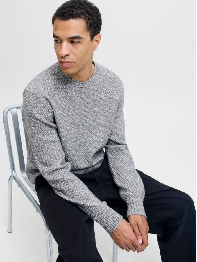 Jack & Jones Gebreide trui JPRBLAWILSON KNIT CREW NECK - Foto 4