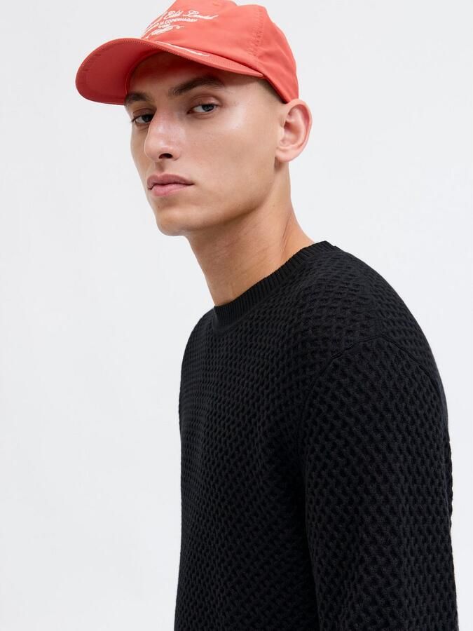 Jack & Jones Premium Gebreide pullover met structuurmotief model 'BARKLEY' - Foto 2