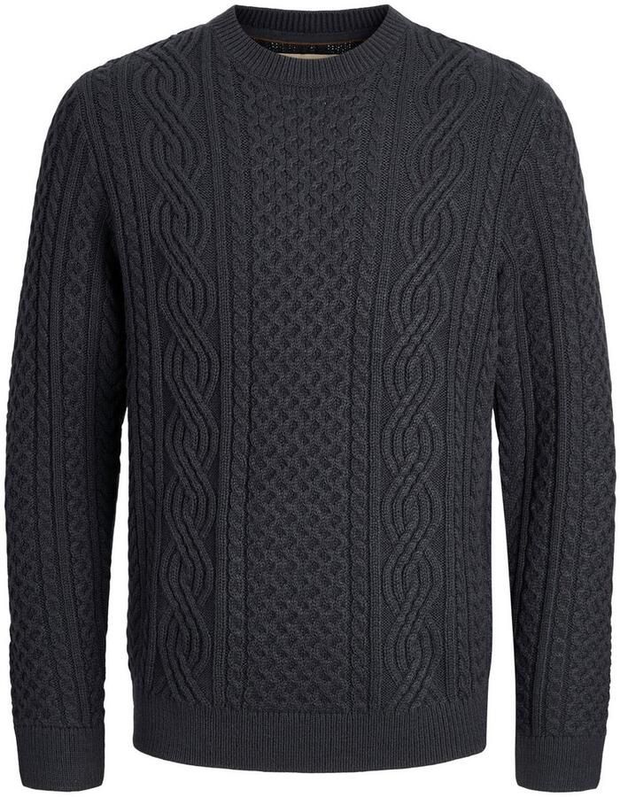 Jack & Jones Premium Gebreide pullover met ribboorden model 'BLUSEAN'