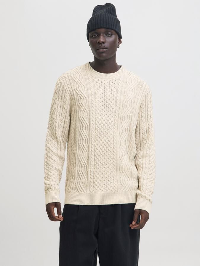 Jack & Jones Premium Gebreide pullover met ribboorden model 'BLUSEAN' - Foto 10
