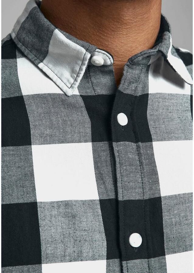 Jack & jones Regular fit vrijetijdsoverhemd van twill model 'Gingham' - Foto 2