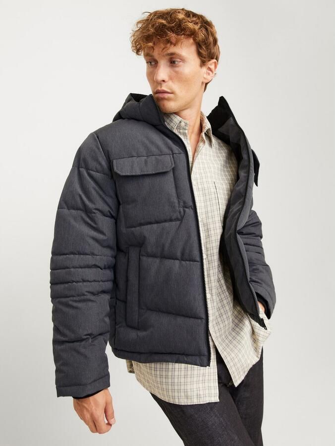 Jack & Jones Gewatteerde jas JJBUILD PUFFER JACKET - Foto 3