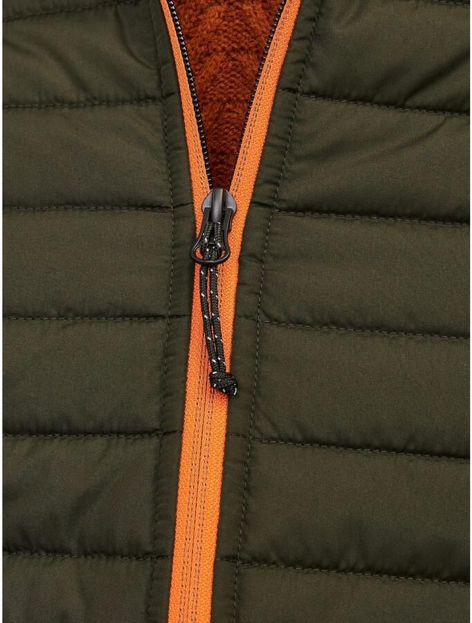 Jack & Jones Gewatteerde jas JJEMULTI met capuchon en voering effen modieus regular fit polyester - Foto 2