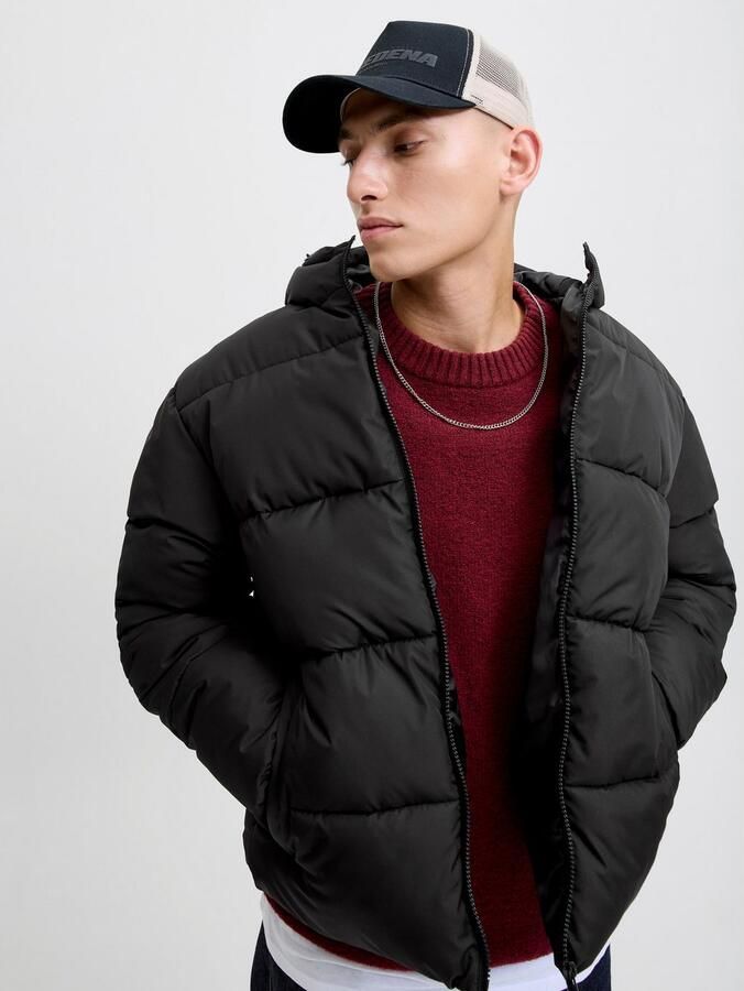 Jack & jones Gewatteerd jack met ritssluiting model 'MAZE' - Foto 3