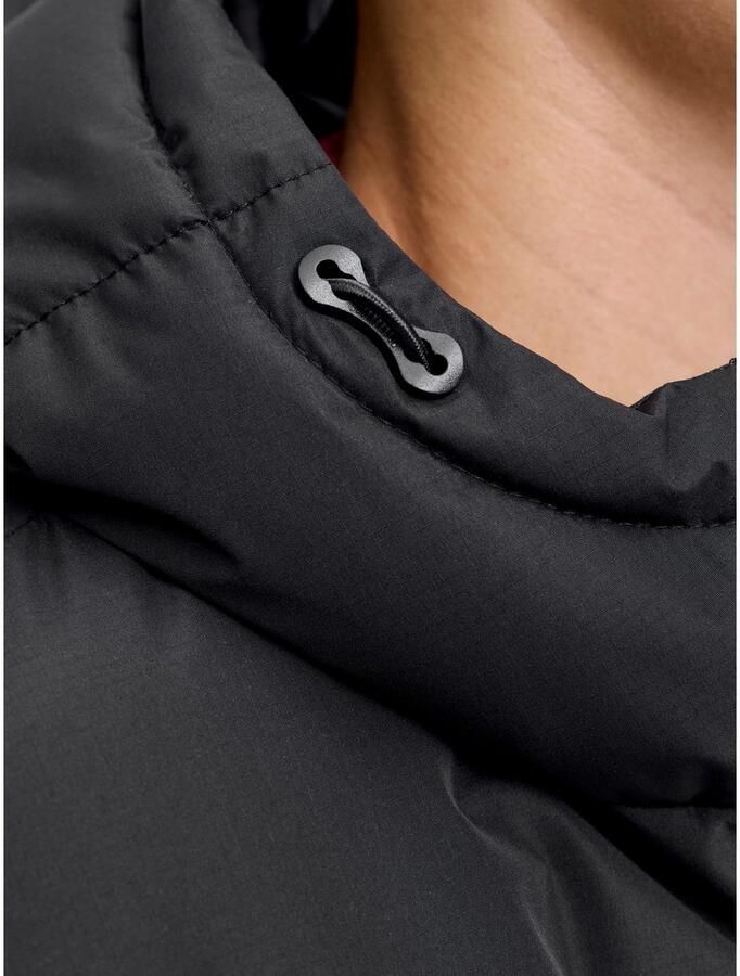 Jack & jones Gewatteerd jack met ritssluiting model 'MAZE'