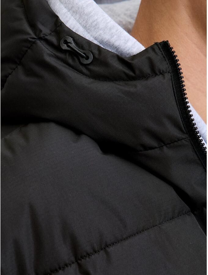 Jack & jones Gewatteerd jack met ritssluiting model 'MAZE'