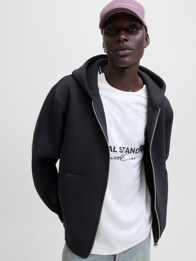 Jack & Jones Hoodie JCOCOVER SCUBA SWEAT ZIP HOOD NOOS - Foto 5