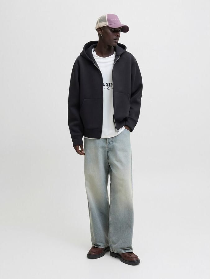 Jack & Jones Hoodie JCOCOVER SCUBA SWEAT ZIP HOOD NOOS - Foto 4