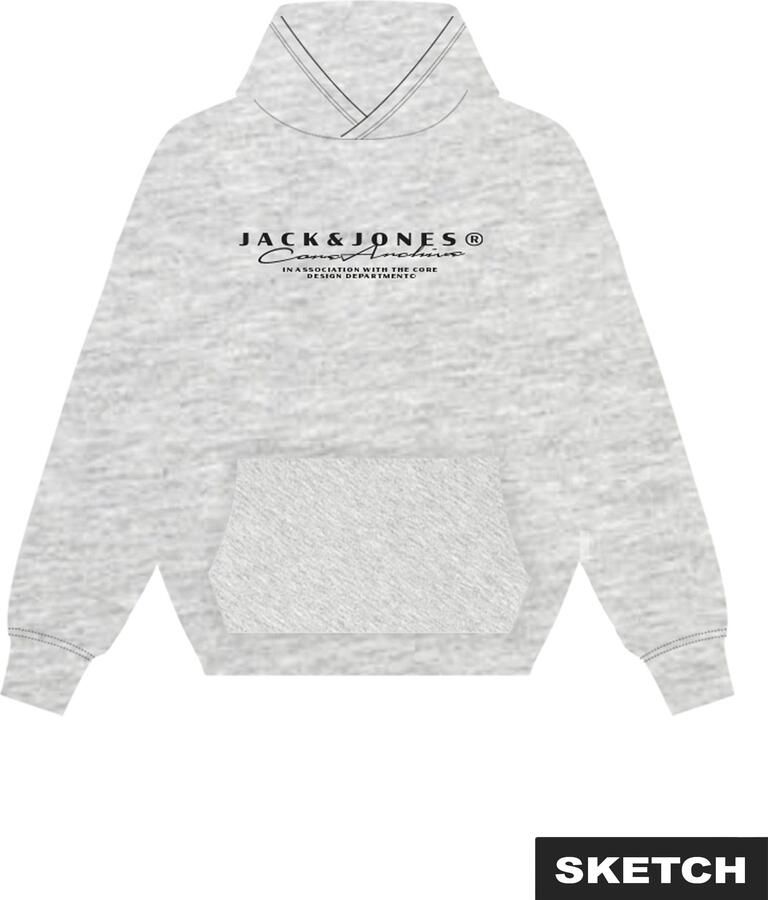 Jack & Jones Hoodie JCOPOINT BRANDING SWEAT HOOD FST