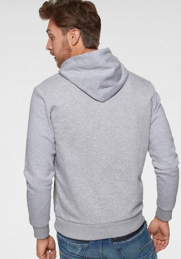 Jack & Jones Hoodie JJECORP capuchon en frontprint bedrukt modieus regular fit katoenmix ronde hals - Foto 3