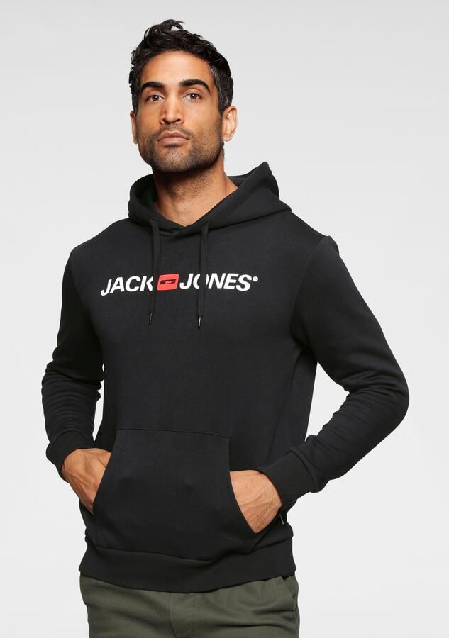Jack & Jones Hoodie JJECORP Hoodie met logo en hoog draagcomfort bedrukt casual regular fit katoenmix ronde hals - Foto 11