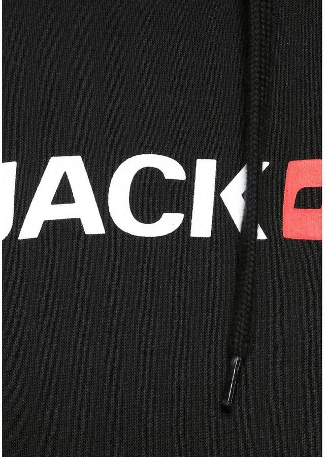 Jack & Jones Hoodie JJECORP Hoodie met logo en hoog draagcomfort bedrukt casual regular fit katoenmix ronde hals - Foto 5