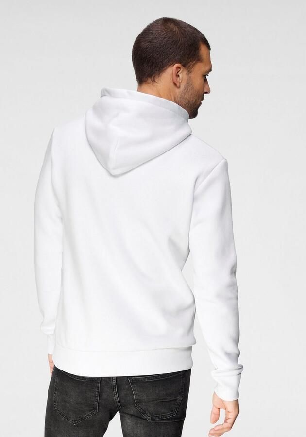 Jack & Jones Hoodie JJECORP Hoodie met logo en hoog draagcomfort bedrukt casual regular fit katoenmix ronde hals
