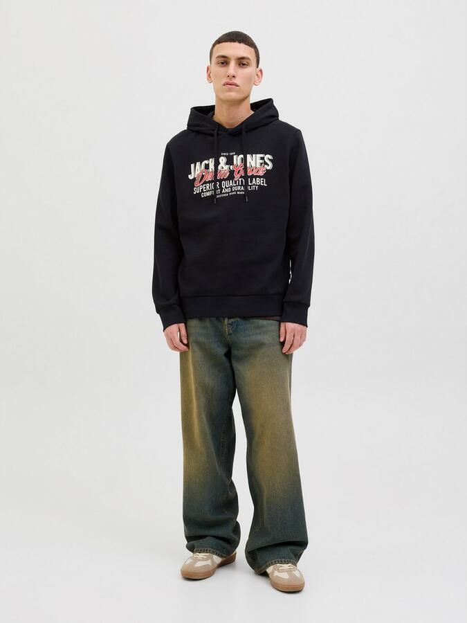 Jack & Jones Hoodie JJELOGO SWEAT HOOD 2 COL 25 26 NOOS - Foto 6