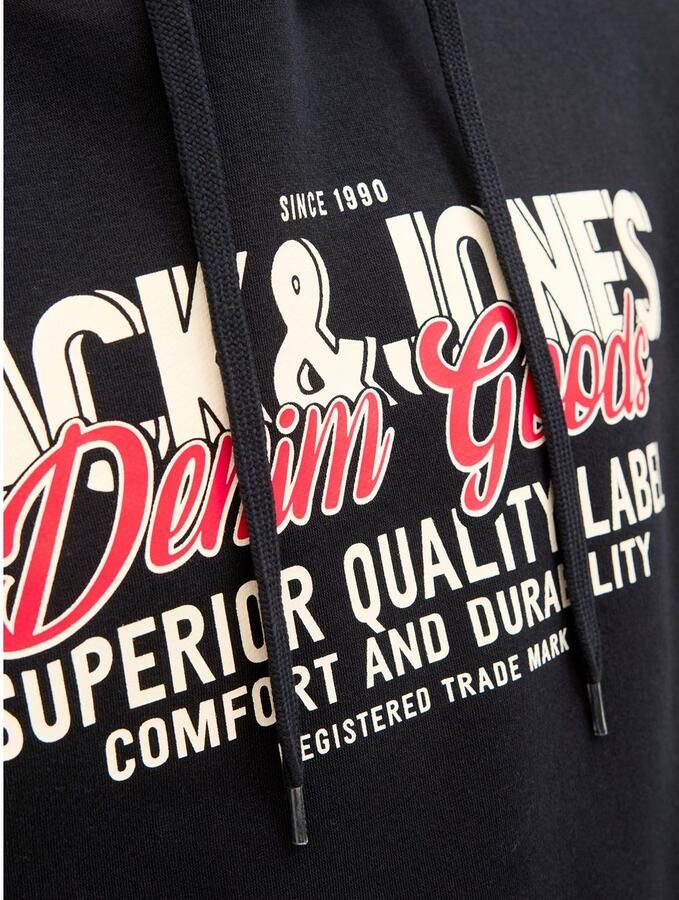 Jack & Jones Hoodie JJELOGO SWEAT HOOD 2 COL 25 26 NOOS - Foto 3