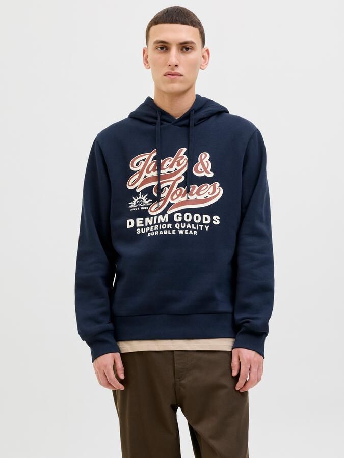 Jack & Jones Hoodie JJELOGO SWEAT HOOD 2 COL 25 26 NOOS - Foto 7