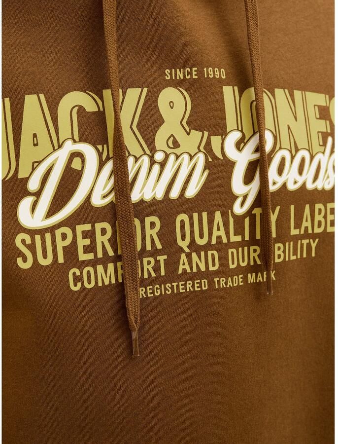 Jack & Jones Hoodie JJELOGO SWEAT HOOD 2 COL 25 26 NOOS - Foto 2