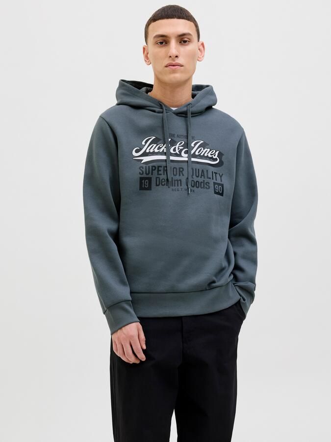 Jack & Jones Hoodie JJELOGO SWEAT HOOD 2 COL 25 26 NOOS - Foto 7