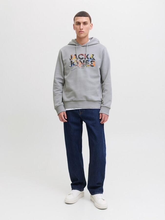Jack & Jones Hoodie JJGEPLAS SWEAT HOOD - Foto 3