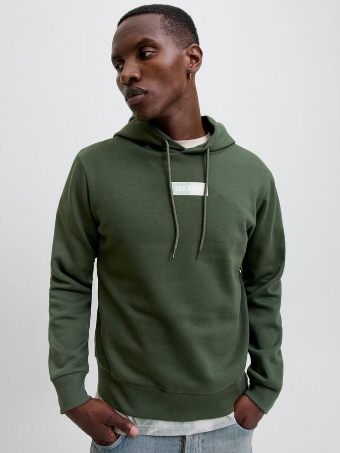 Jack & Jones Hoodie JJPAN SWEAT HOOD - Foto 4