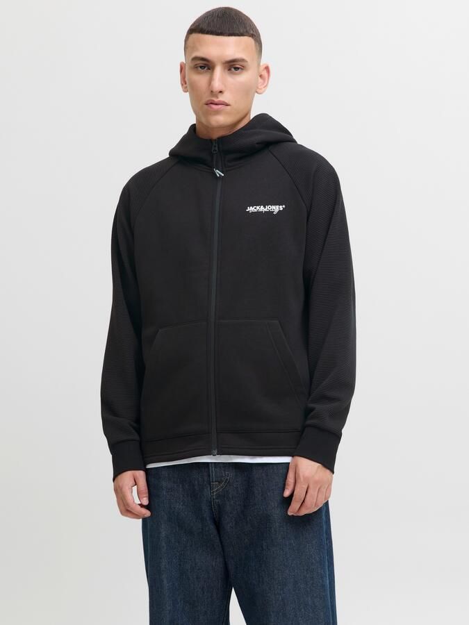 Jack & jones Regular fit sweatjack met logoprint model 'Thatcher' - Foto 6