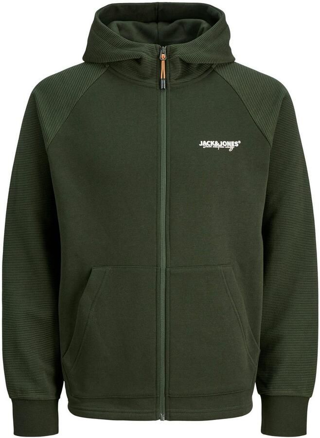 Jack & jones Regular fit sweatjack met logoprint model 'Thatcher' - Foto 6