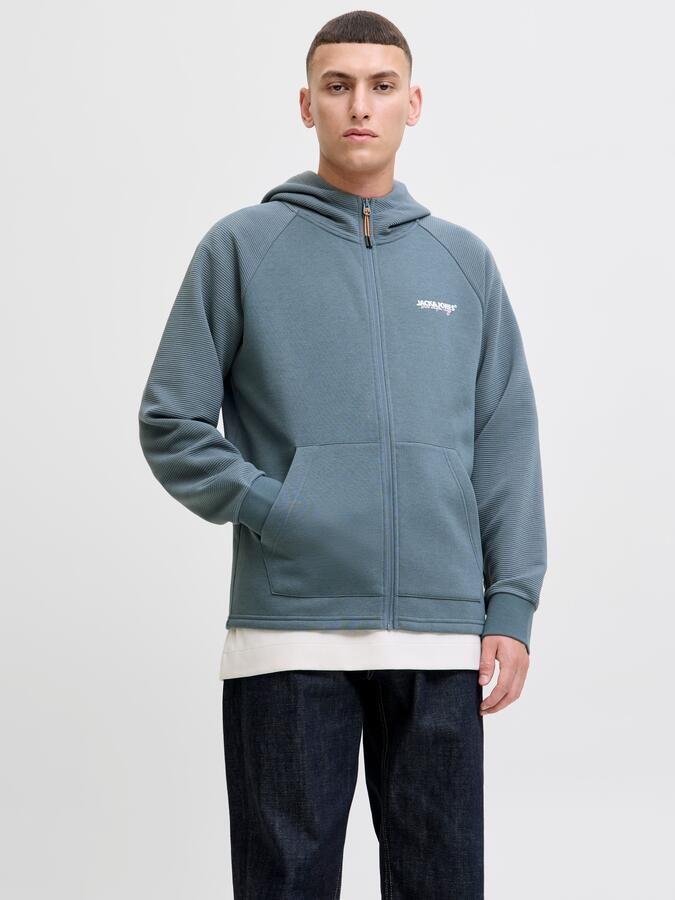 Jack & jones Regular fit sweatjack met logoprint model 'Thatcher' - Foto 8
