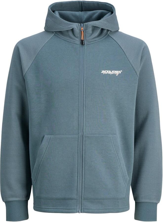 Jack & jones Regular fit sweatjack met logoprint model 'Thatcher' - Foto 7