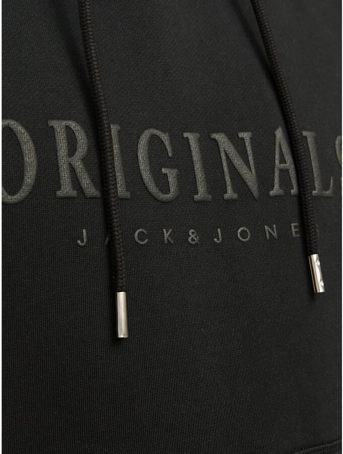 Jack & jones Sweater Jack & Jones 12262811 FREDERIKSBERG SWEAT HOOD-BLACK