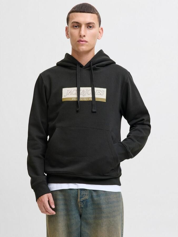 Jack & Jones Hoodie JORINWOOD BLOCK BRANDING SWEAT HOOD - Foto 3