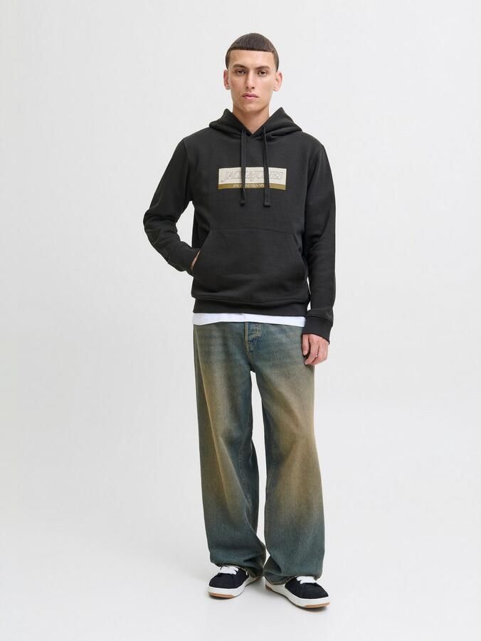Jack & Jones Hoodie JORINWOOD BLOCK BRANDING SWEAT HOOD - Foto 4