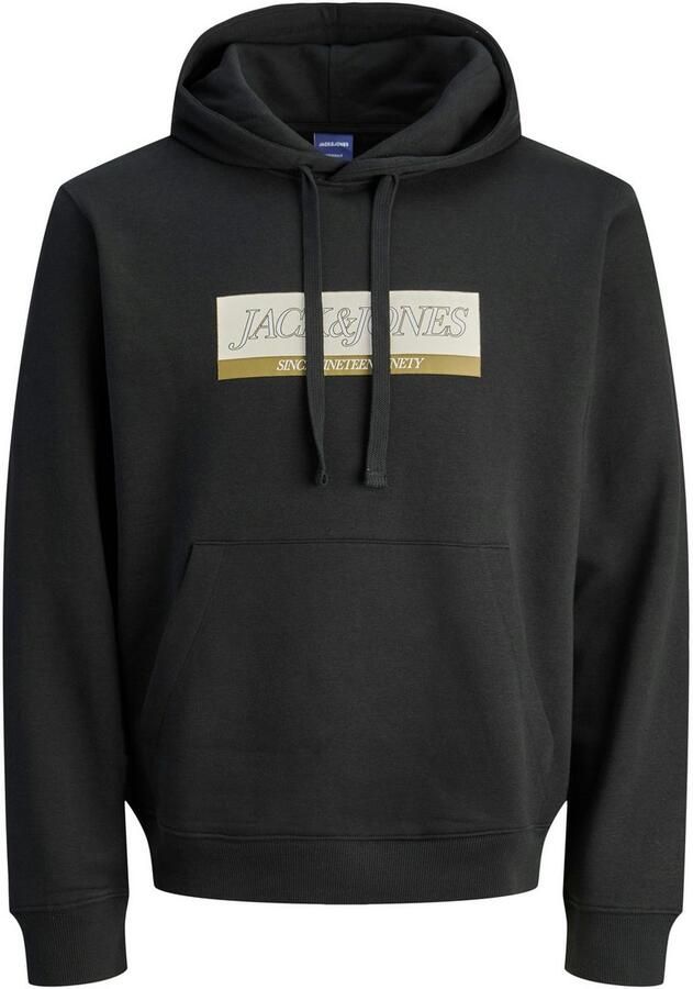Jack & Jones PlusSize Hoodie JORINWOOD BLOCK BRANDING SWEAT HOO PLS - Foto 8