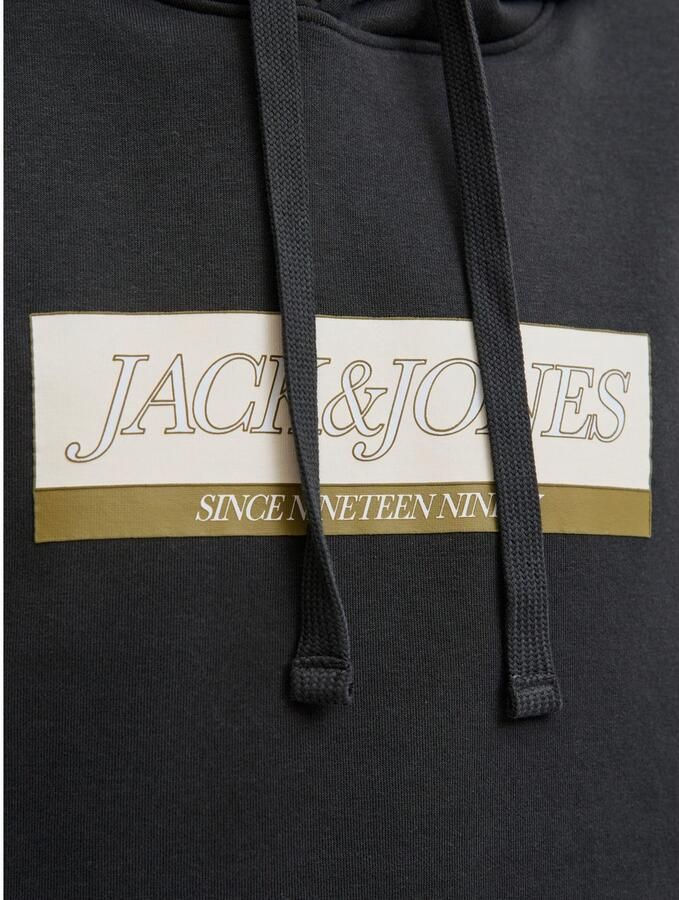 Jack & Jones PlusSize Hoodie JORINWOOD BLOCK BRANDING SWEAT HOO PLS - Foto 3