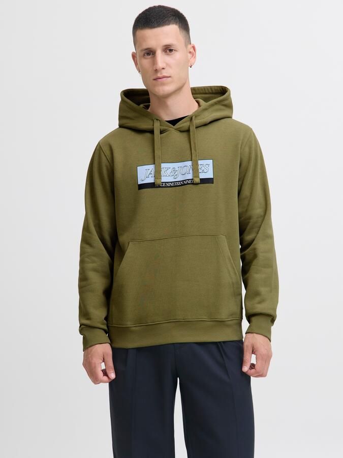 Jack & Jones Hoodie JORINWOOD BLOCK BRANDING SWEAT HOOD - Foto 5