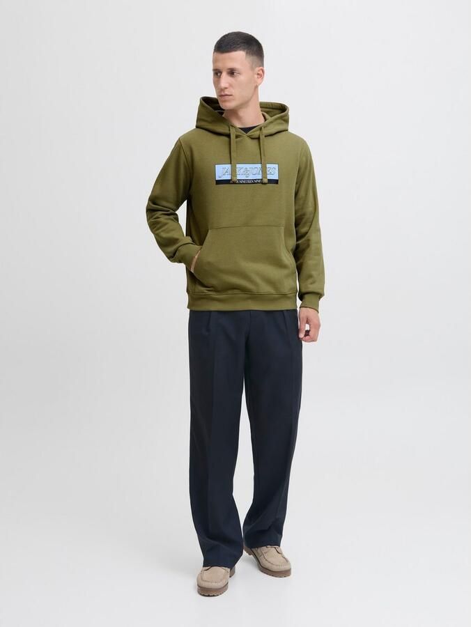 Jack & Jones Hoodie JORINWOOD BLOCK BRANDING SWEAT HOOD - Foto 3