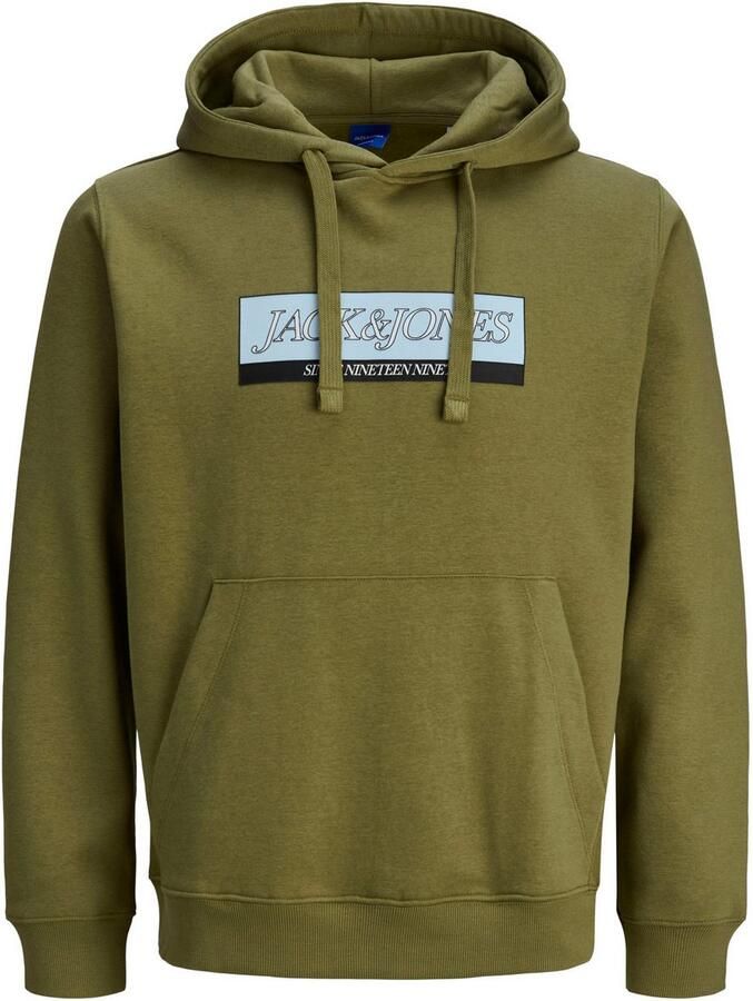 Jack & Jones Hoodie JORINWOOD BLOCK BRANDING SWEAT HOOD - Foto 2