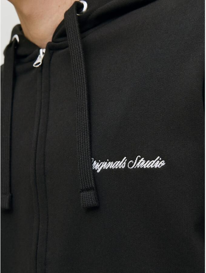 Jack & jones Sweatjack met kangoeroezak en ritssluiting - Foto 3