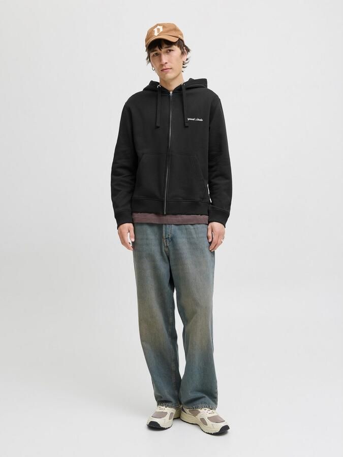 Jack & jones Sweatjack met kangoeroezak en ritssluiting - Foto 6