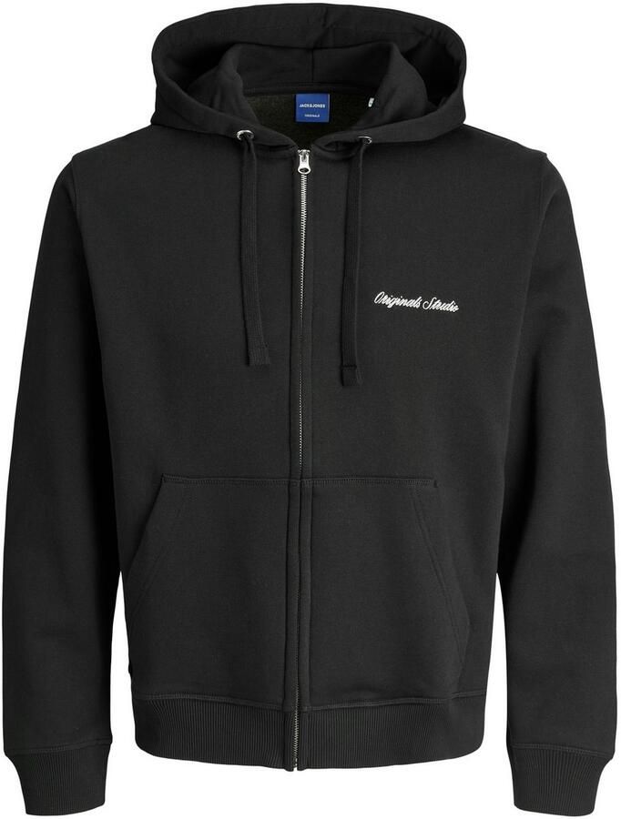 Jack & jones Sweatjack met kangoeroezak en ritssluiting - Foto 2