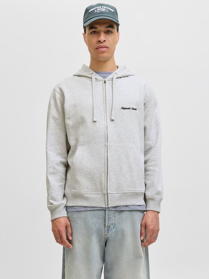 Jack & jones Sweatjack met kangoeroezak en ritssluiting - Foto 7