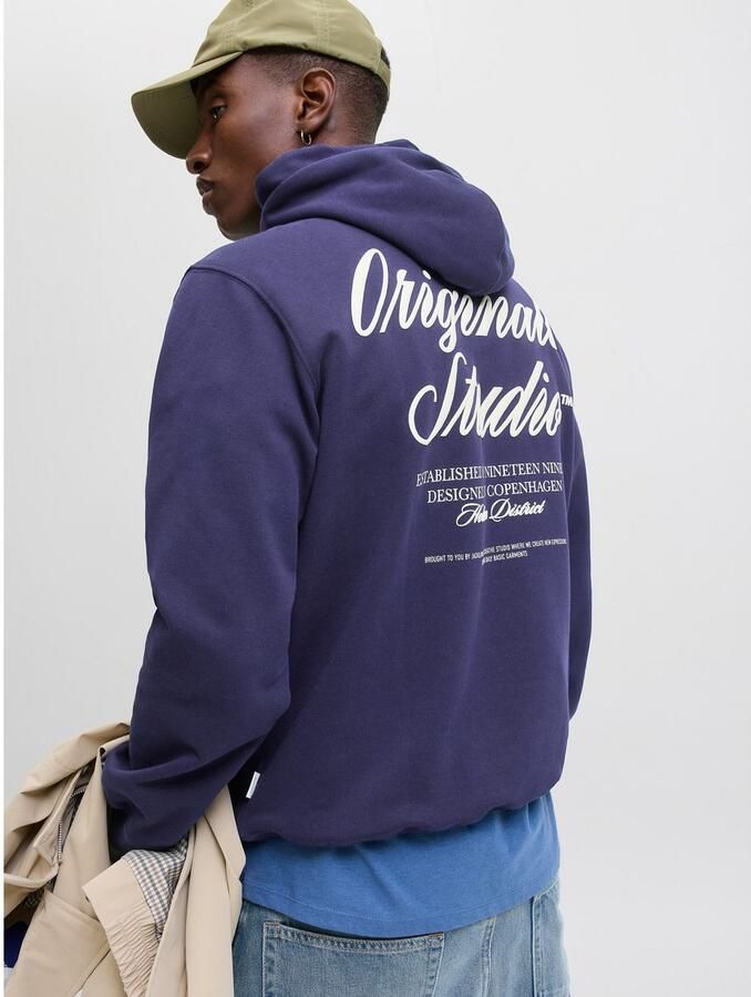 Jack & Jones Hoodie JORNORREBRO TYPO BACK SWEAT HOOD SN - Foto 6