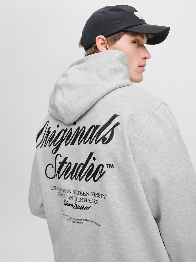 Jack & Jones Hoodie JORNORREBRO TYPO BACK SWEAT HOOD SN - Foto 5