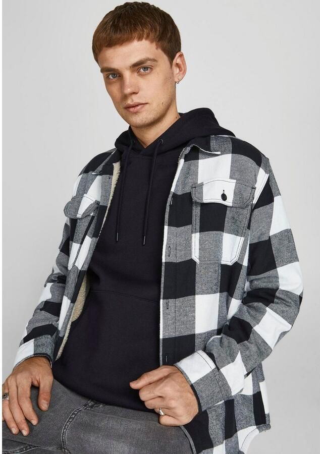 Jack & jones Hooded sweatshirt Jack Jones Basic Zwart Heren - Foto 8