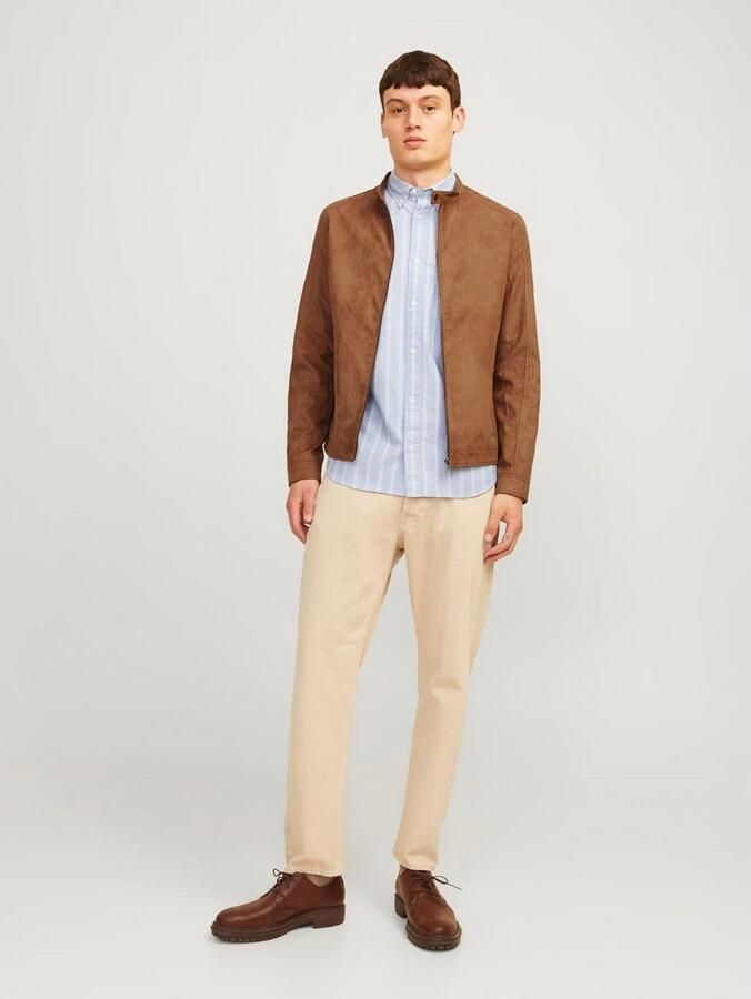 Jack & Jones Imitatieleren jack JJEDYLAN CLEAN JACKET NOOS - Foto 6
