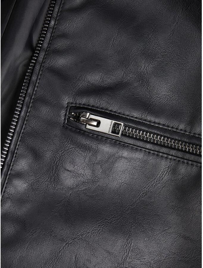 Jack & Jones Imitatieleren jack JJEDYLAN PU BIKER JACKET NOOS - Foto 2