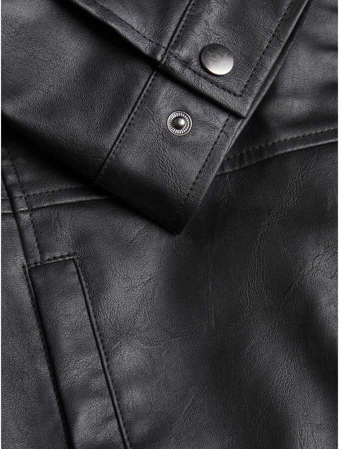 Jack & Jones Imitatieleren jack JJEDYLAN PU BIKER JACKET NOOS - Foto 3