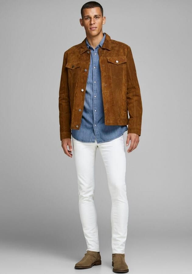 Jack & Jones Jeans overhemd JJESHERIDAN in workwear-stijl met robuuste katoenkwaliteit - Foto 8